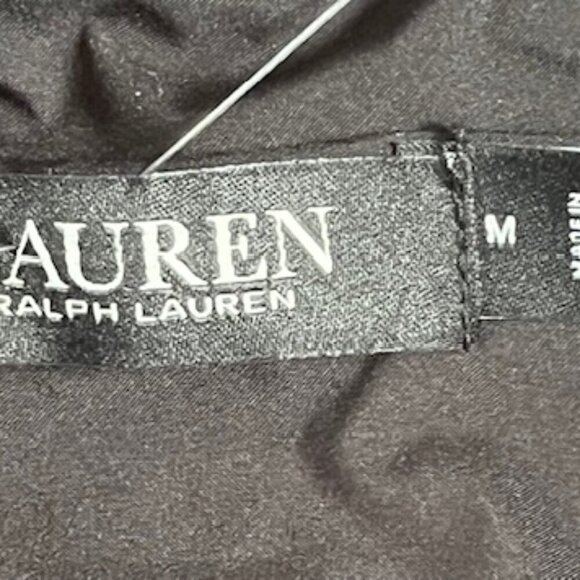 Lauren Ralph Lauren Women's Hooded Stretch Puffer Black Vest Medium NWT $150 - Picture 16 of 16